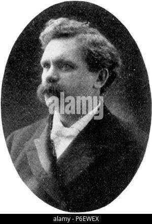 Anglais : une photo de Brigham Henry Roberts, un leader de l'église, historien, et homme politique qui a publié une histoire en six volumes de l'Église de Jésus-Christ des Saints des Derniers Jours) et n'a pas obtenu un siège en tant que membre du Congrès des États-Unis à cause de sa pratique du mariage plural. Brigham Henry Roberts 19018 Banque D'Images