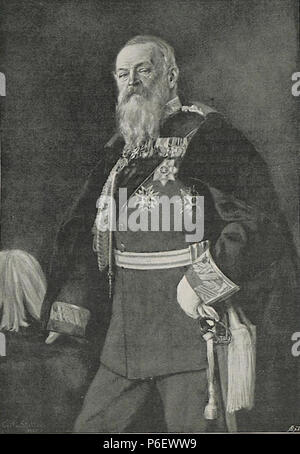 9 Carl von Stetten - Bildnis des Prinzregenten Luitpold von Bayern, 1898 Banque D'Images