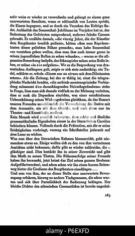 . Demolierte Die Literatur. Deutsch : Dies ist ein Scan des historischen anglais Buch鋨es : c'est un document historique de la numérisation . N/A 12 De Die Literatur Kraus 15 demolirte Banque D'Images