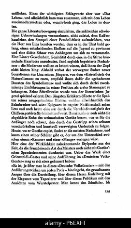 . Demolierte Die Literatur. Deutsch : Dies ist ein Scan des historischen anglais Buch鋨es : c'est un document historique de la numérisation . N/A 12 De Die Literatur Kraus 25 demolirte Banque D'Images