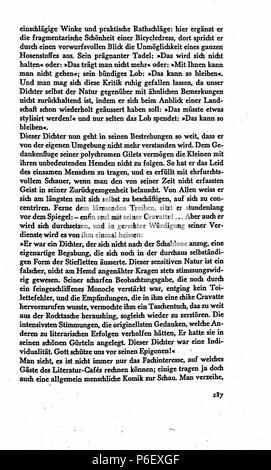 . Demolierte Die Literatur. Deutsch : Dies ist ein Scan des historischen anglais Buch鋨es : c'est un document historique de la numérisation . N/A 12 De Die Literatur Kraus 33 demolirte Banque D'Images