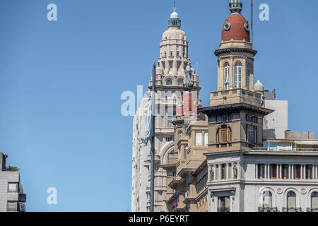 Palacio Barolo Barolo (Palace) et la construction de tours Inmobiliaria - Buenos Aires, Argentine Banque D'Images