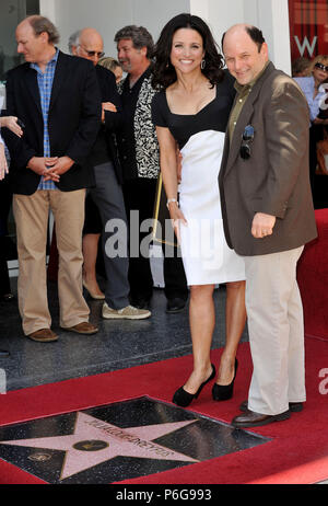 Julia Louis-Dreyfus    18 Jason Alexander - Julia Louis Dreyfuss - Étoile sur le Hollywood Walk of Fame à Los Angeles.Julia Louis-Dreyfus    18 Jason Alexander événement dans la vie d'Hollywood, Californie - Red Carpet Event, USA, Cinéma, Célébrités, photographie, Bestof, Arts, Culture et divertissement, Célébrités, Mode Topix Meilleur de Hollywood, la vie, événement dans la vie d'Hollywood, Californie - cinéma, télévision, célébrités, célébrités de la musique, Topix Bestof, Arts, Culture et loisirs, photographie, tsuni@Gamma-USA.com , Tsuni enquête de crédit / USA, honoré par une étoile sur le Hollywood Banque D'Images