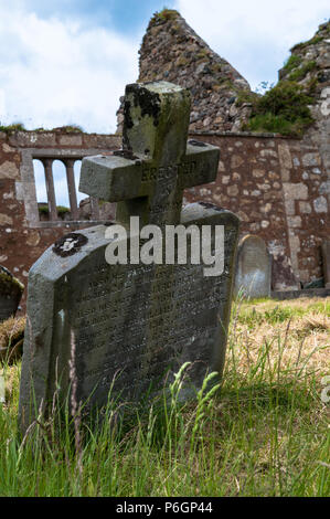 Bonamargy Friary Ballycastle le comté d'Antrim en Irlande du Nord Banque D'Images