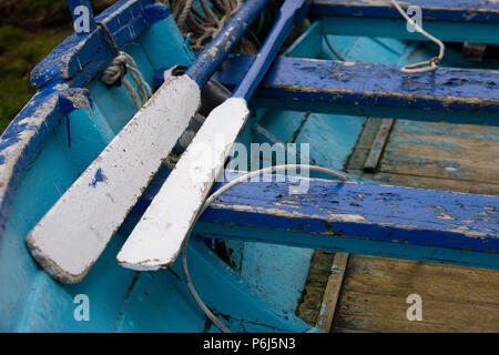 Grande-bretagne, Shetland, Fair Isle. Banque D'Images