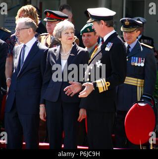 Llandudno, Nord du Pays de Galles, Royaume-Uni. Jun 30, 2018. Célébrations de la Journée des Forces armées dans le Nord du Pays de Galles Llandudno Ian crédit Fairbrother/Alamy Live News Banque D'Images