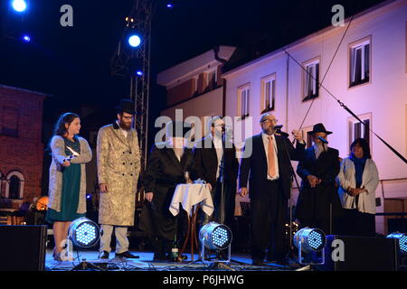 Cracovie, Pologne. 30 juin 2018, Cracovie (Cracovie), 28e Festival de la culture juive - la fin de Shabbat/Fijoł Crédit : Iwona Alamy Live News Banque D'Images