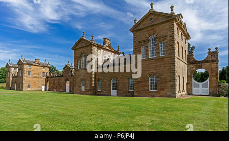 Vue avant de l'Chatelherault Estate dans Ferniegair Chatelherault Parc Pays UK Scotland Lanarkshire Hamilton Banque D'Images