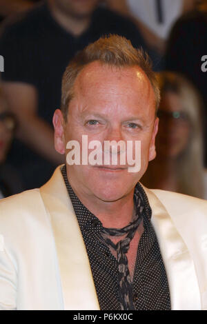 Invité au débat 31.05.2018 Markus Lanz avec : Kiefer Sutherland (acteurs et actrices, Musiker) Où : Hambourg, Allemagne Quand : 30 mai 2018 Credit : Becher/WENN.com Banque D'Images