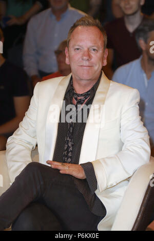 Invité au débat 31.05.2018 Markus Lanz avec : Kiefer Sutherland (acteurs et actrices, Musiker) Où : Hambourg, Allemagne Quand : 30 mai 2018 Credit : Becher/WENN.com Banque D'Images