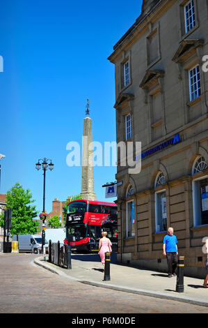 Le centre-ville de Ripon North Yorkshire Angleterre UK Banque D'Images