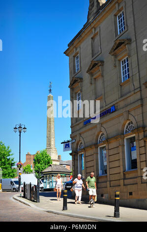 Le centre-ville de Ripon North Yorkshire Angleterre UK Banque D'Images