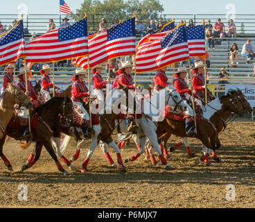 Sacramento, Californie, USA. 9 juin 2018. American Girls de l'ouverture du spectacle à sept magnifiques Cal Expo Banque D'Images