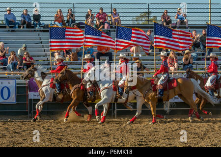 Sacramento, Californie, USA. 9 juin 2018. American Girls de l'ouverture du spectacle à sept magnifiques Cal Expo Banque D'Images