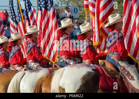 Sacramento, Californie, USA. 9 juin 2018. American Girls de l'ouverture du spectacle à sept magnifiques Cal Expo Banque D'Images