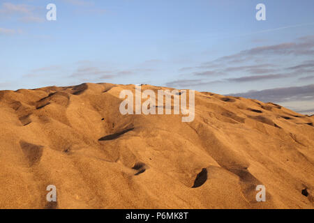 Warnemuende, Sand Dune Banque D'Images