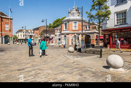 Centre-ville de High Wycombe Buckinghamshire Royaume Uni Banque D'Images