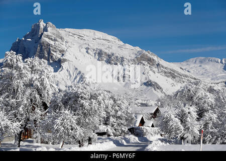 Alpes françaises. Montagne : Les Aiguilles de Warens. La France. Banque D'Images