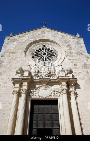 Otranto Duomo (cathédrale), l'Italie. Banque D'Images