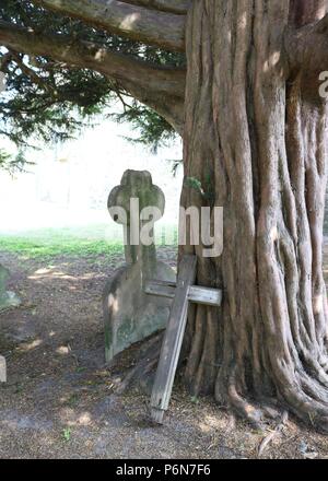 Graves , Kent , St Marys Burham Banque D'Images