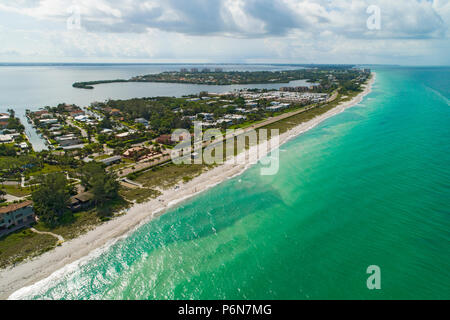 Long Boat clé est à côté de Sarasota et de Anna Maria Island Floride et est un quartier chic et destination de vacances de vacances favorite sur Banque D'Images