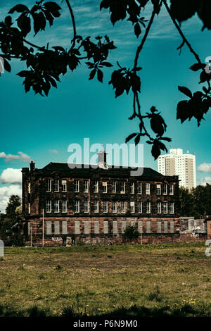 L'école primaire Sir John Maxwell, Pollokshaws. Glasgow, Ecosse. Banque D'Images