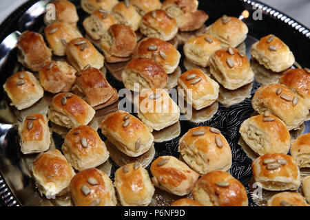 Baklava dessert turc avec concept background Banque D'Images