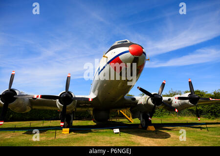 RAF Handley Page Hastings T5, TG517 à Newark air museum, Newark upon Trent, Nottinghamshire, Angleterre Banque D'Images