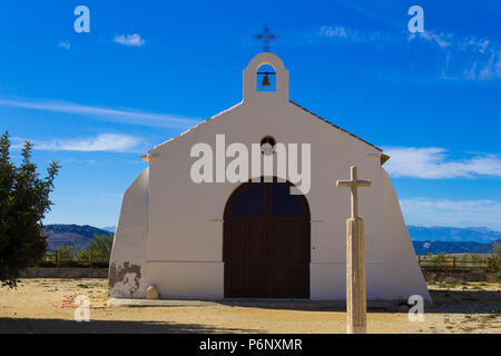 Église espagnole.Eglise catholique de Saint Grégoire, Ermita San Gregorio, village de montagne d'Oria, Andalousie Espagne Banque D'Images