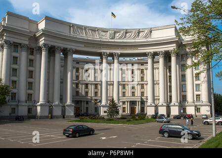 Ministère Affaires étrangères, Kiev. L'Ukraine. Banque D'Images