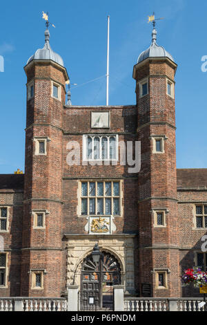 Abbot's Hospital, également appelé l'hôpital de la Sainte Trinité, une élève de 1 bâtiment jacobéen et de charité à Guildford, Surrey, UK Banque D'Images