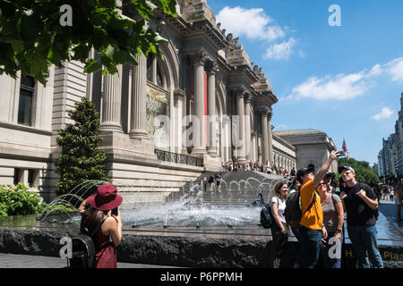 Le Metropolitan Museum of Art, NEW YORK Banque D'Images