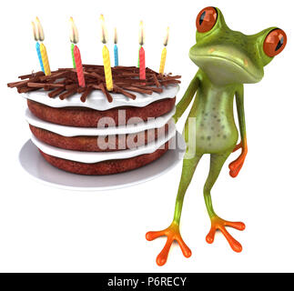 Grenouille D Anniversaire Photo Stock Alamy