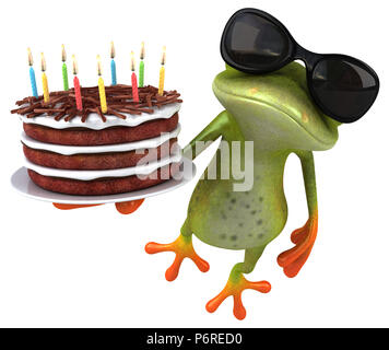Grenouille D Anniversaire Photo Stock Alamy