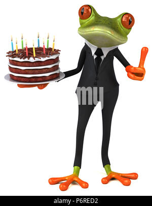 Grenouille D Anniversaire Photo Stock Alamy
