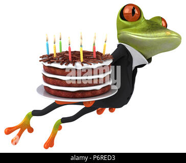 Grenouille D Anniversaire Photo Stock Alamy