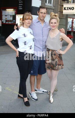 Zwei im falschen Film Premiere à Hambourg avec : Laura Tonke, Marc Hosemann, Laura Lackmann (régie) Où : Hambourg, Allemagne Quand : 31 mai 2018 Credit : Becher/WENN.com Banque D'Images