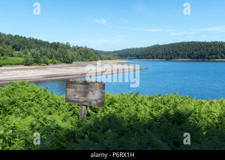 Réservoir d'Langsett dans le Yorkshire du Sud au bord du Peak District Banque D'Images