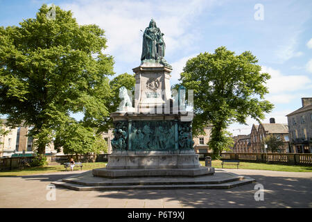 Queen Victoria Memorial dalton square Lancaster England uk Banque D'Images
