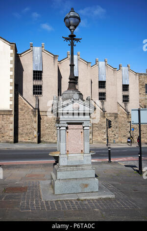 Le thomas johnson memorial fountain moor Lane Lancaster England uk Banque D'Images