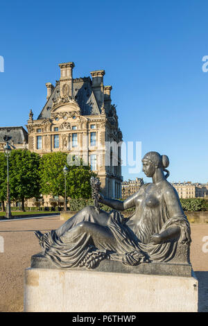 Le Louvre, Paris, France Banque D'Images