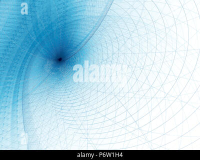 Arrière-plan en spirale - abstract image générée numériquement Banque D'Images