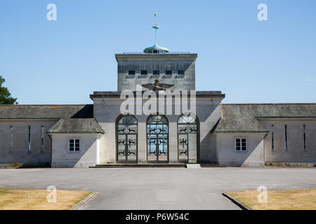 Englefield Green, Royaume-Uni. 2 juillet, 2018. Le Runnymede Air Forces Memorial, conçu par Sir Edward Maufe en pierre de Portland, le souvenir des hommes et femmes Banque D'Images