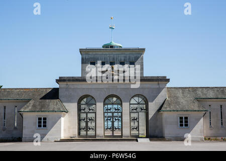 Englefield Green, Royaume-Uni. 2 juillet, 2018. Le Runnymede Air Forces Memorial, conçu par Sir Edward Maufe en pierre de Portland, le souvenir des hommes et femmes Banque D'Images