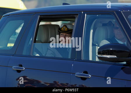 HRH Princess Ann, Llandudno, Journée des forces armées, Banque D'Images