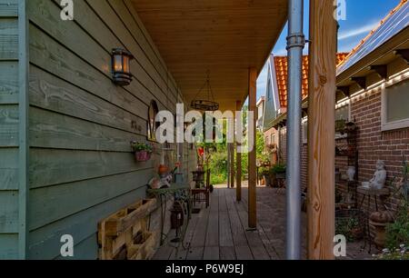 Coloré néerlandais chambre sur une journée claire et lumineuse aux Pays-Bas Banque D'Images