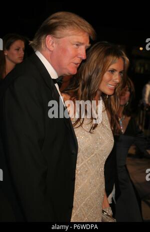 New York City 2005 Donald Trump Melania Photo de John Barrett-PHOTOlink.net MediaPunch / Banque D'Images