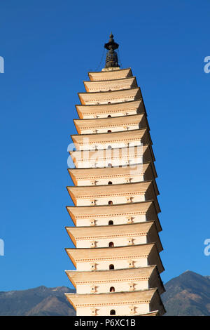 Trois Pagodes, Dali, Yunnan, Chine Banque D'Images