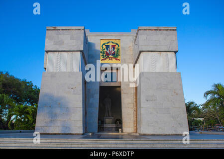 République Dominicaine, Saint-Domingue, Le Colonial, Parc Independencia, l'autel de la Patria Banque D'Images