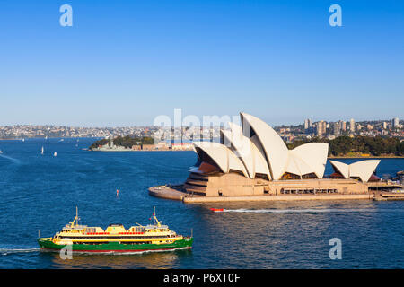 L'Opéra de Sydney, Darling Harbour, Sydney, New South Wales, Australia Banque D'Images